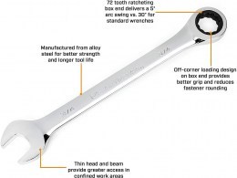 Set of 34 combination wrenches GEARWRENCH7